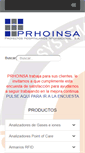Mobile Screenshot of prhoinsa.com